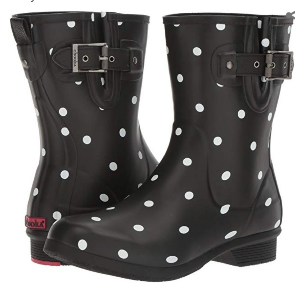 Waterproof Mid-Height Memory Foam Rain Boots